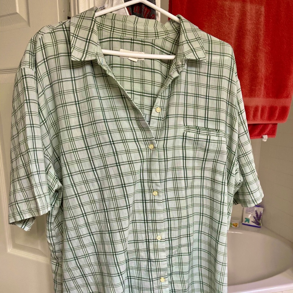 TREASURE & BOND SHORT SLEEVE SHIRT XL